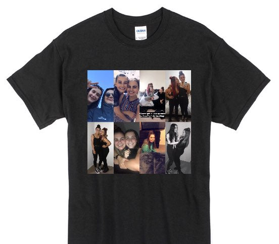 Custom Gildan 100% Cotton Black T-Shirt