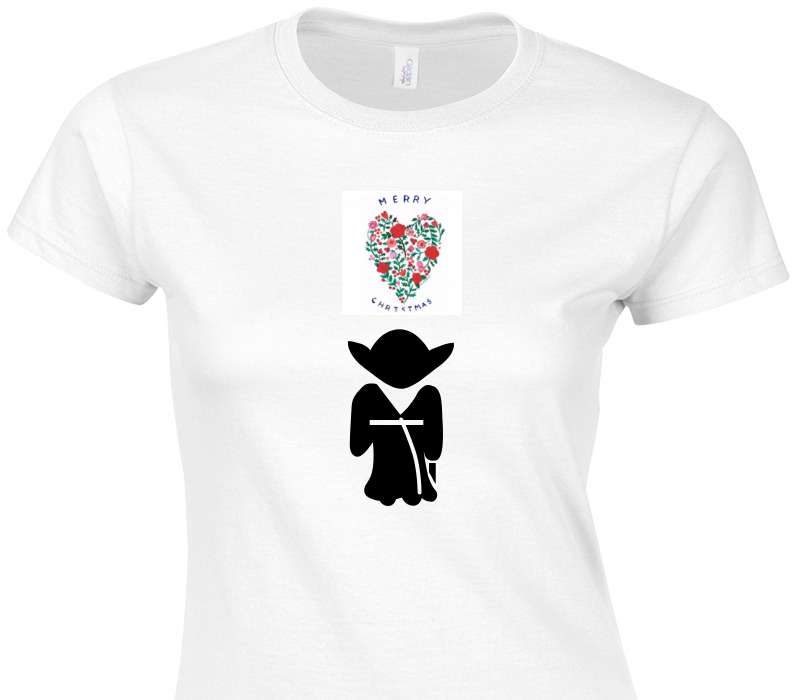 Custom Womens Soft Style 100% Cotton White T-Shirt