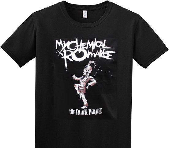 Custom Adult Soft Style 100% Cotton Black T-Shirt