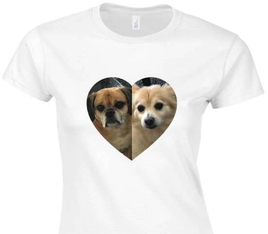 Custom Womens Soft Style 100% Cotton White T-Shirt