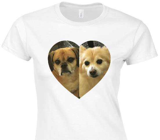 Custom Womens Soft Style 100% Cotton White T-Shirt