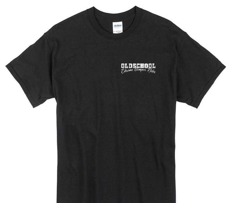 Custom Gildan 100% Cotton Black T-Shirt