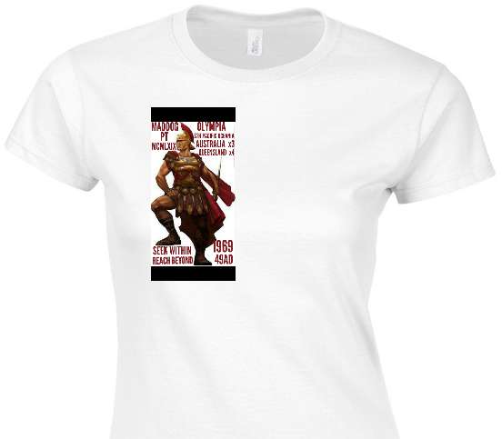 Custom Womens Soft Style 100% Cotton White T-Shirt