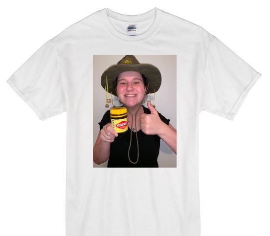 Custom Gildan 100% Cotton White T-Shirt