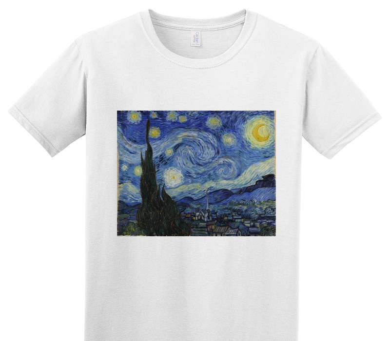 Custom Adult Soft Style 100% Cotton White T-Shirt