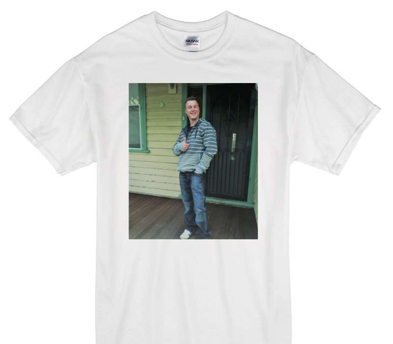 Custom Gildan 100% Cotton White T-Shirt
