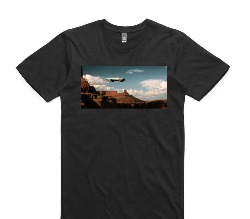 Custom AS Colour 100% Cotton Black T-Shirt