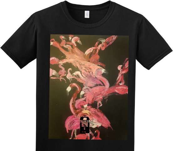 Custom Adult Soft Style 100% Cotton Black T-Shirt