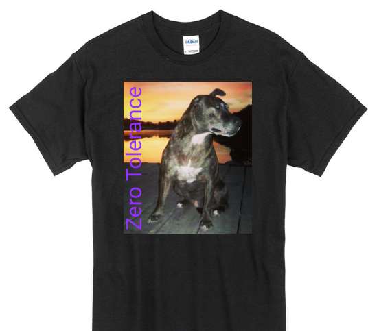 Custom Gildan 100% Cotton Black T-Shirt