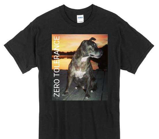 Custom Gildan 100% Cotton Black T-Shirt