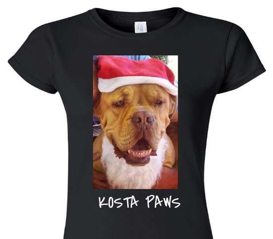 Custom Womens Soft Style 100% Cotton Black T-Shirt
