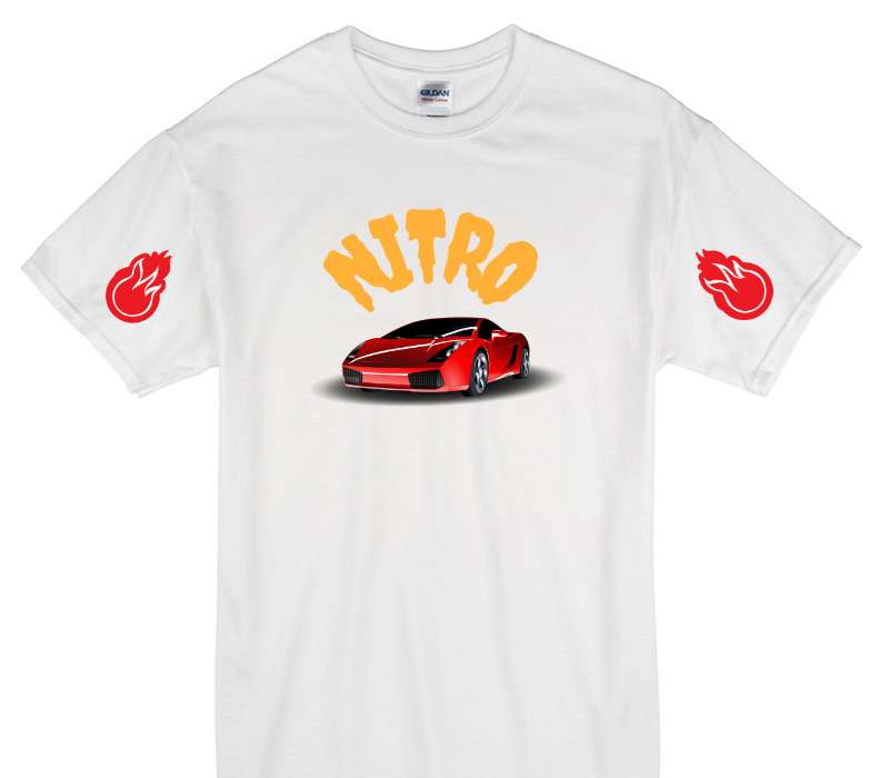 Custom Gildan 100% Cotton White T-Shirt