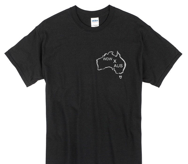 Custom Gildan 100% Cotton Black T-Shirt