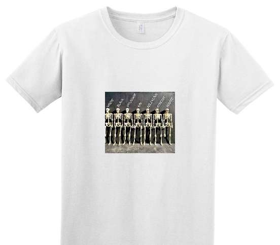 Custom Adult Soft Style 100% Cotton White T-Shirt