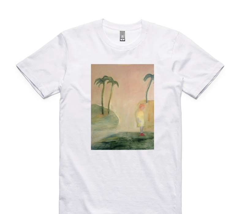 Custom AS Colour 100% Cotton White T-Shirt
