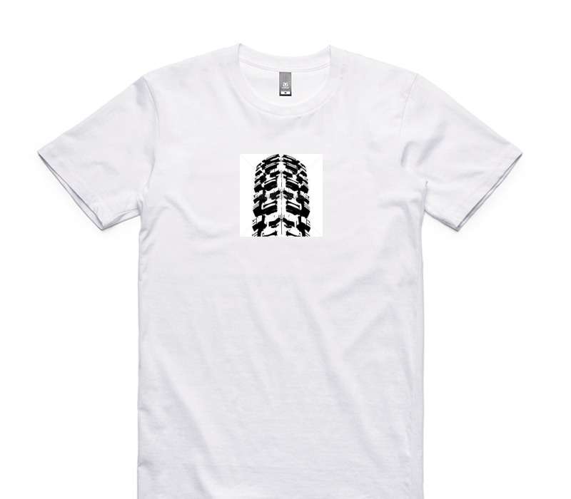 Custom AS Colour 100% Cotton White T-Shirt