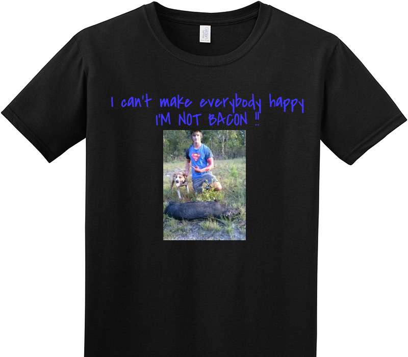 Custom Adult Soft Style 100% Cotton Black T-Shirt