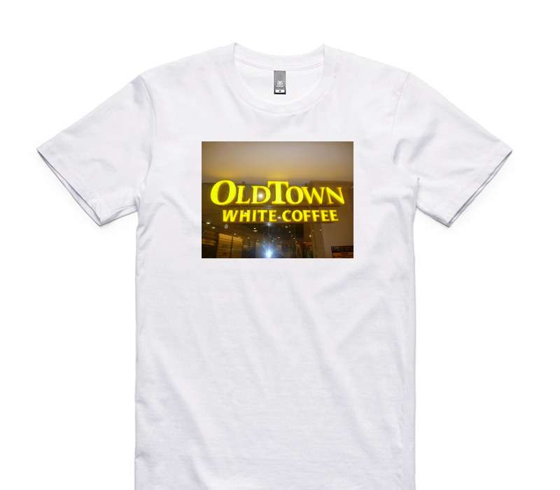 Custom AS Colour 100% Cotton White T-Shirt