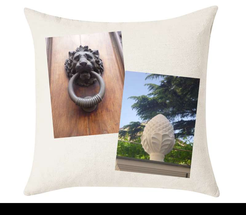 Custom Cushion Cover 50cm x 50 cm Off White