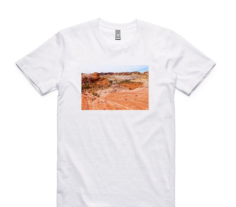 Custom AS Colour 100% Cotton White T-Shirt