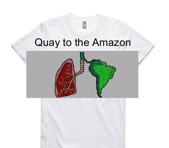 Custom AS Colour 100% Cotton White T-Shirt