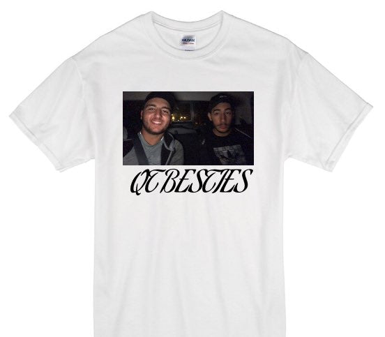Custom Gildan 100% Cotton White T-Shirt