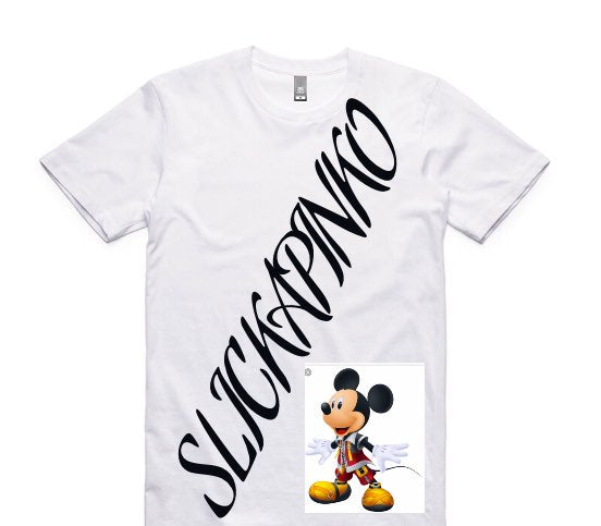 Custom AS Colour 100% Cotton White T-Shirt