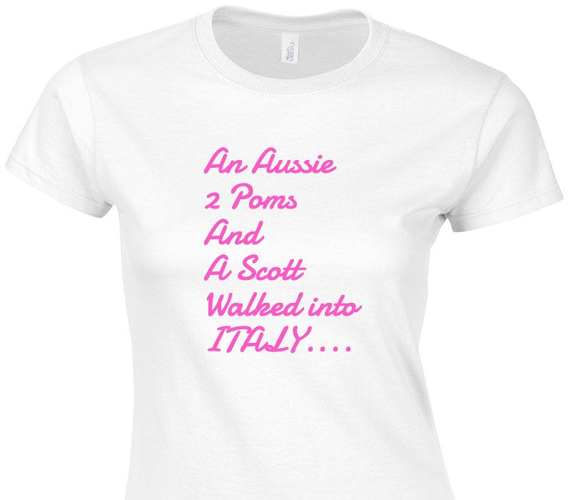 Custom Womens Soft Style 100% Cotton White T-Shirt