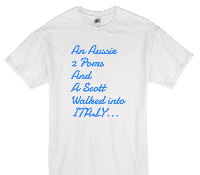 Custom Gildan 100% Cotton White T-Shirt