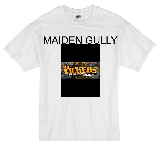 Custom Gildan 100% Cotton White T-Shirt