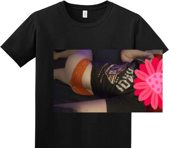 Custom Adult Soft Style 100% Cotton Black T-Shirt