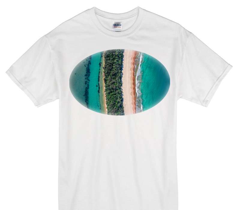Custom Gildan 100% Cotton White T-Shirt