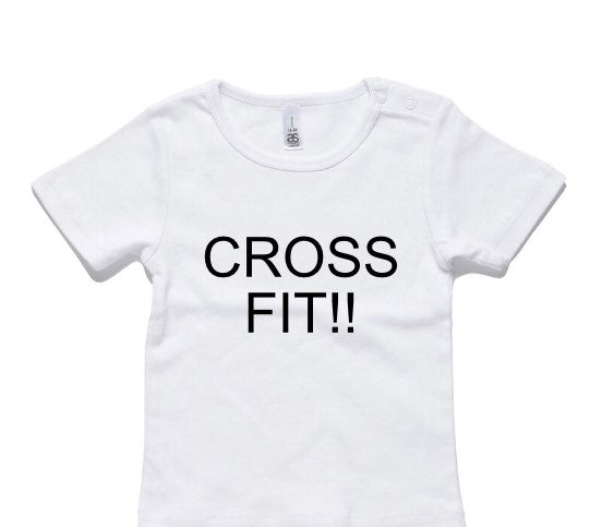 Custom AS Colour White Baby T-Shirt