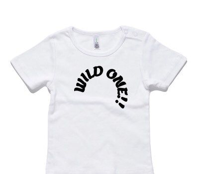 Custom AS Colour White Baby T-Shirt