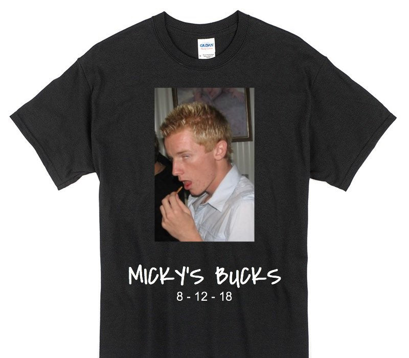 Custom Gildan 100% Cotton Black T-Shirt