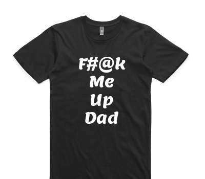 Custom AS Colour 100% Cotton Black T-Shirt