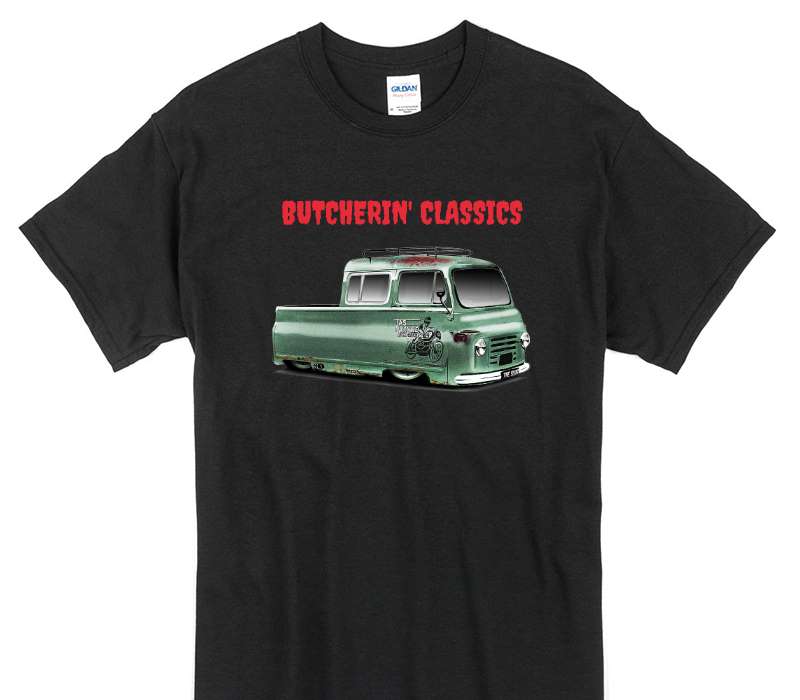 Custom Gildan 100% Cotton Black T-Shirt
