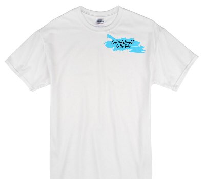 Custom Gildan 100% Cotton White T-Shirt