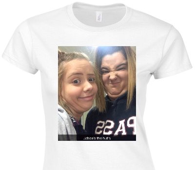 Custom Womens Soft Style 100% Cotton White T-Shirt