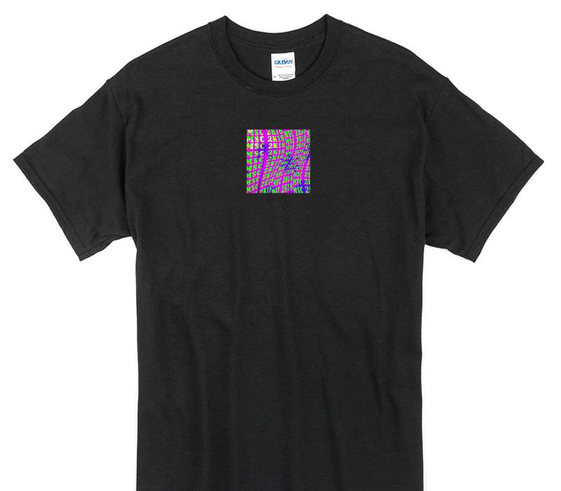 Custom Gildan 100% Cotton Black T-Shirt