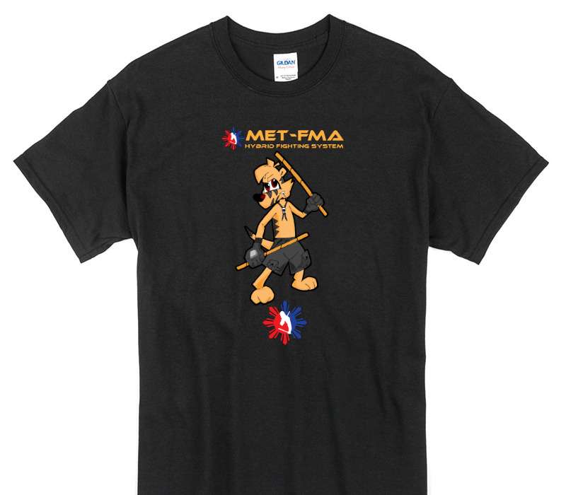 Custom Gildan 100% Cotton Black T-Shirt