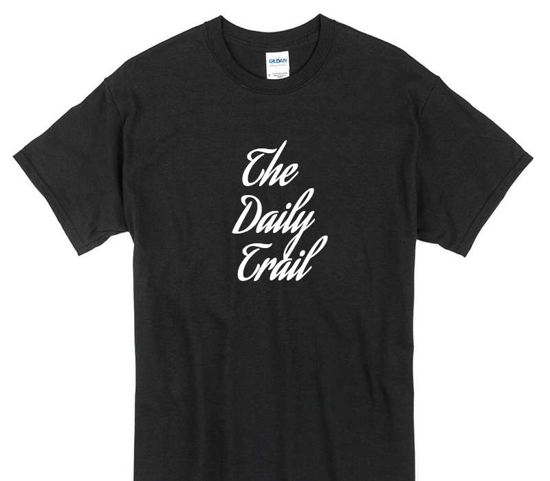 Custom Gildan 100% Cotton Black T-Shirt