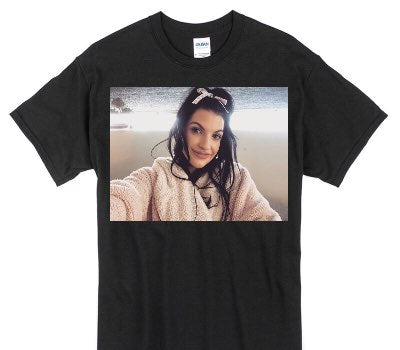 Custom Gildan 100% Cotton Black T-Shirt