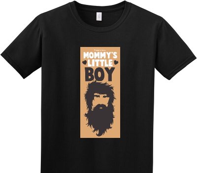 Custom Adult Soft Style 100% Cotton Black T-Shirt