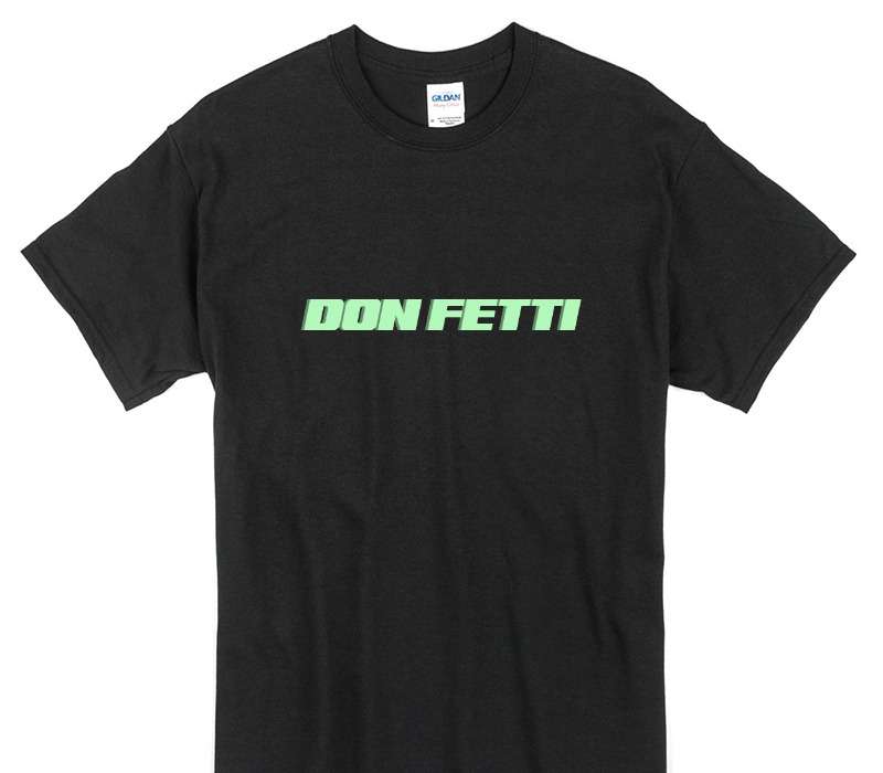Custom Gildan 100% Cotton Black T-Shirt
