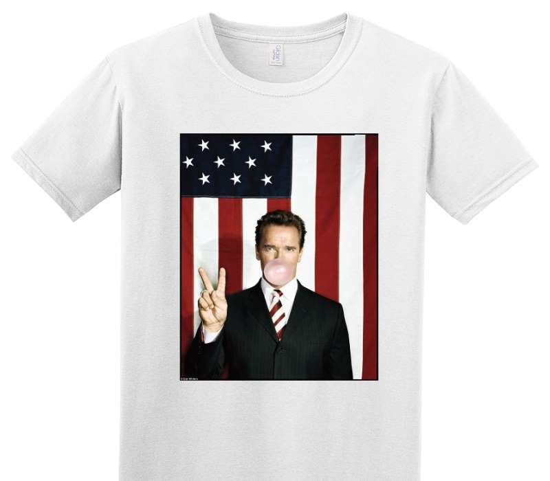 Custom Adult Soft Style 100% Cotton White T-Shirt