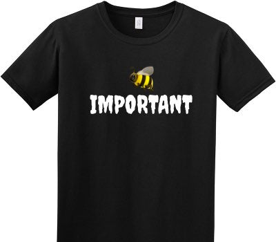 Custom Adult Soft Style 100% Cotton Black T-Shirt