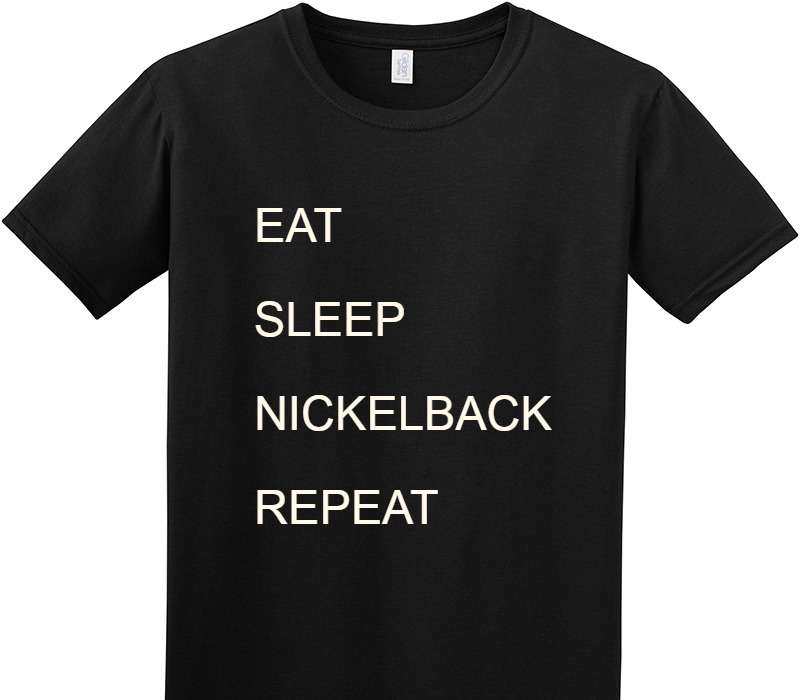 Custom Adult Soft Style 100% Cotton Black T-Shirt