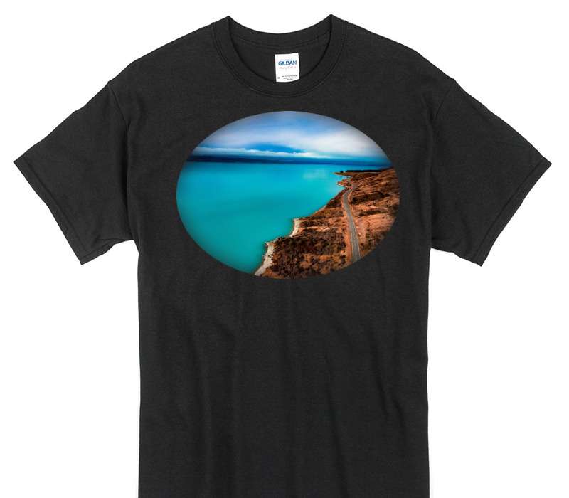 Custom Gildan 100% Cotton Black T-Shirt