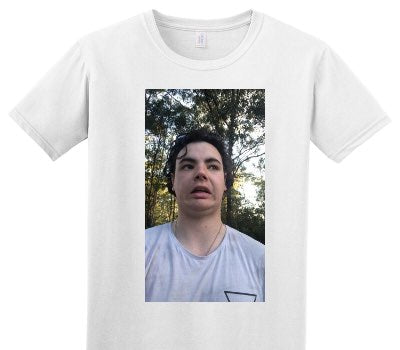 Custom Adult Soft Style 100% Cotton White T-Shirt